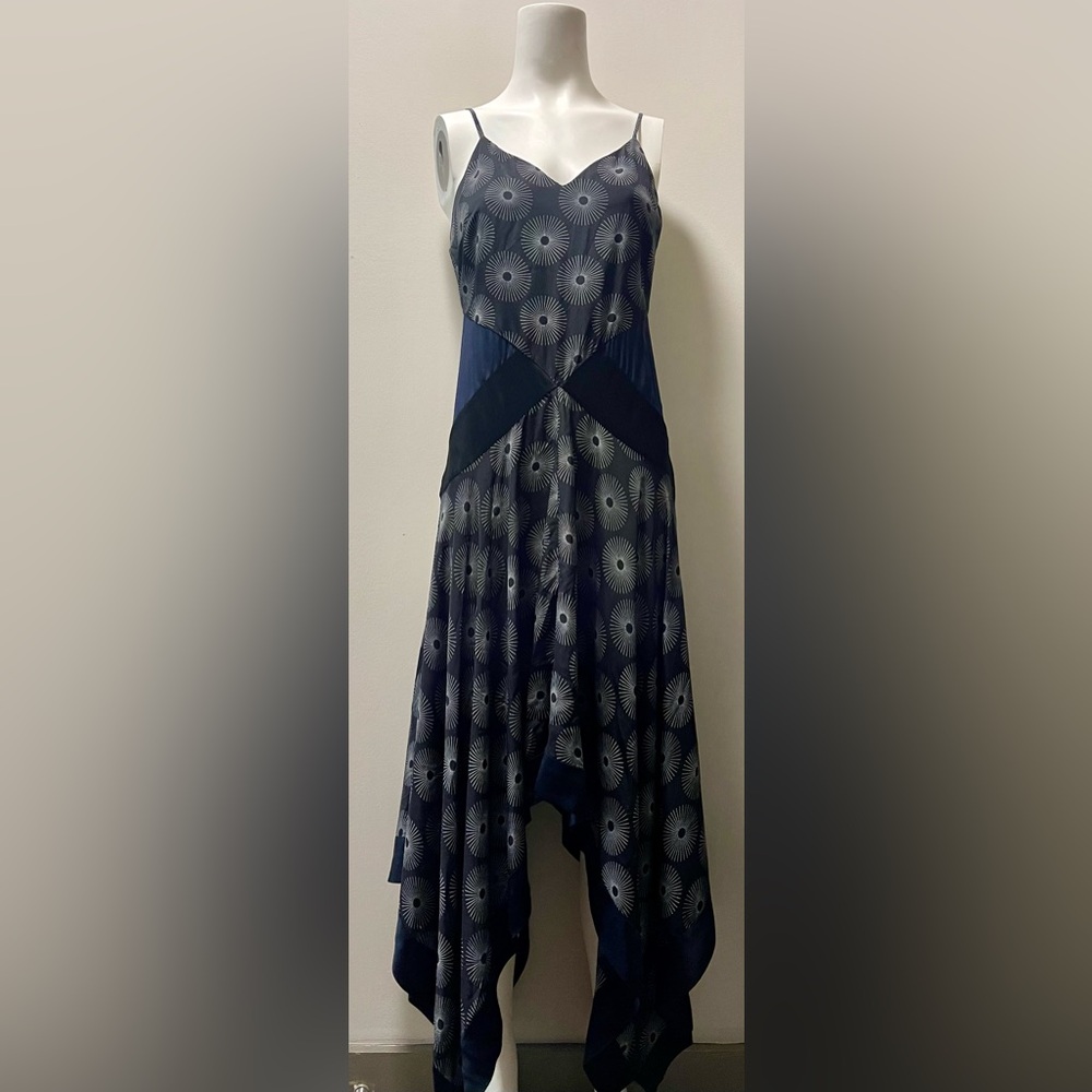 Diane Von Furstenberg hi-low maxi dress